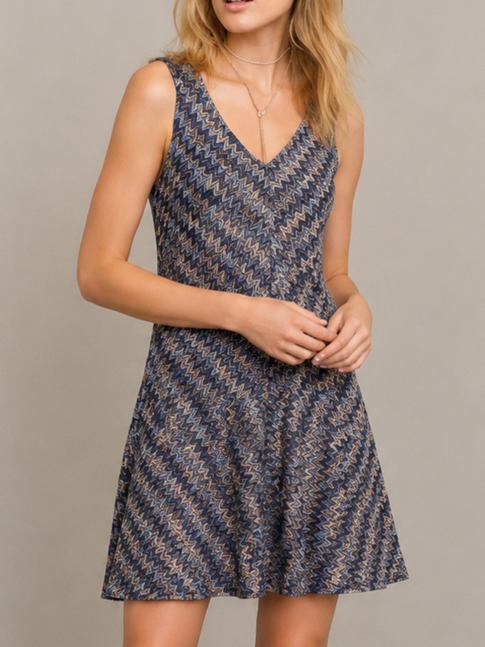 Maeve Anthropologie Zigzag Dress